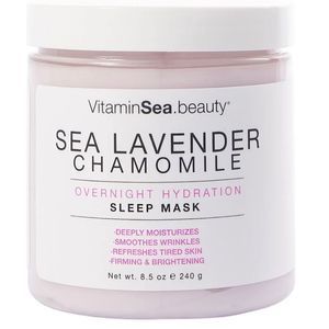 Vitamin Sea Beauty Sea Lavender Overnight Hydration Sleep Mask. Relaxing Bedtime